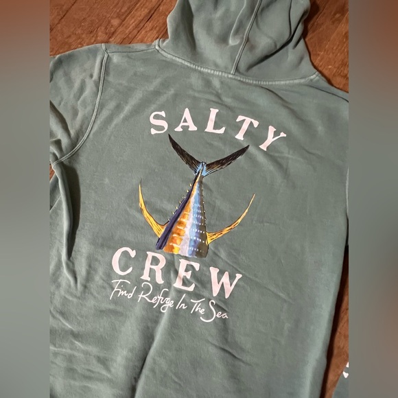 SALTY CREW BLUE SWEATSHIRT - Picture 3 of 7
